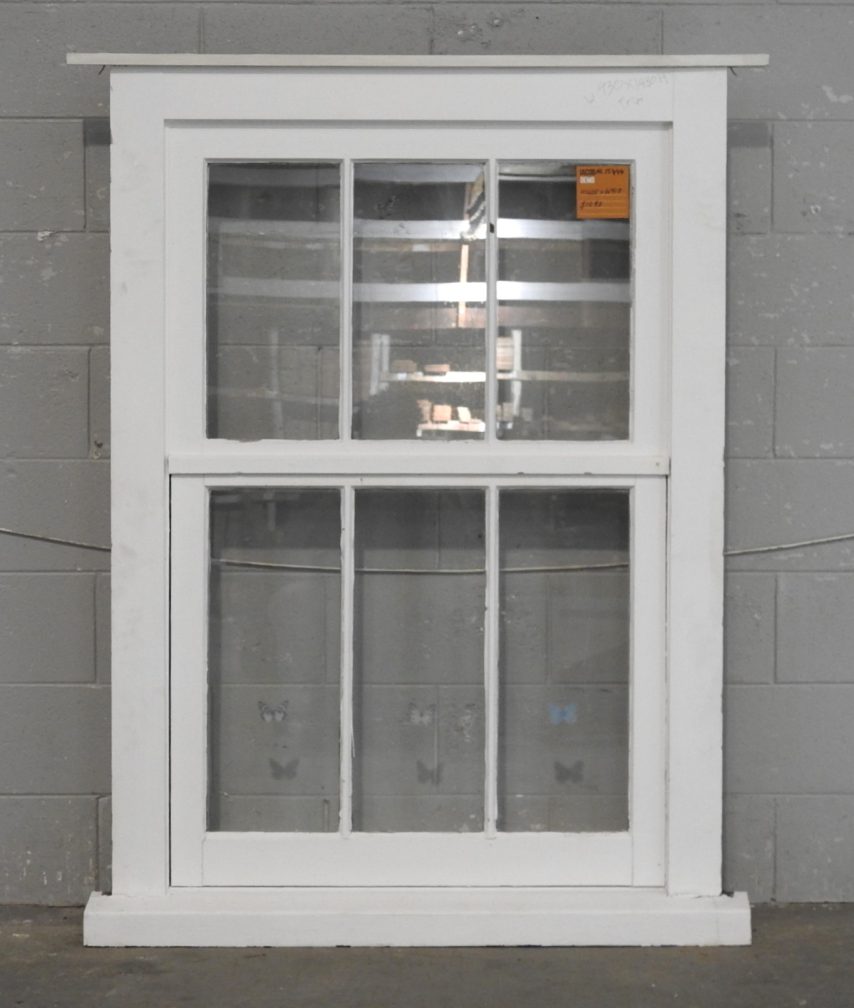 Wooden Single Awning Window with 3-Light Sashes