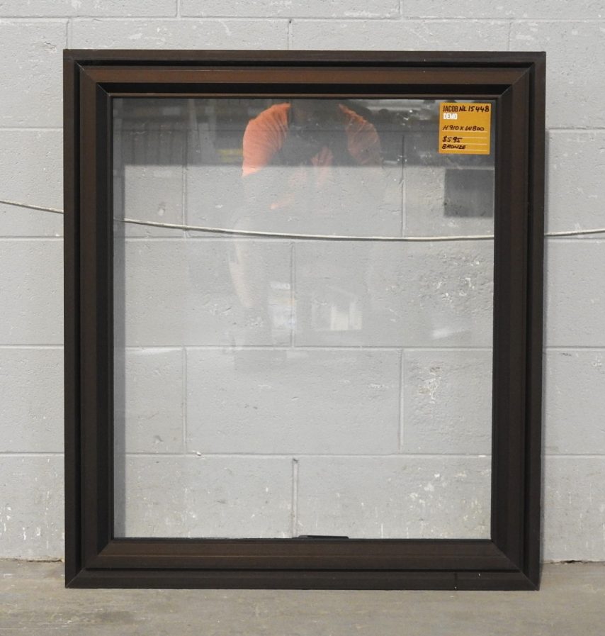 Dark Bronze Aluminium Single Awning Window