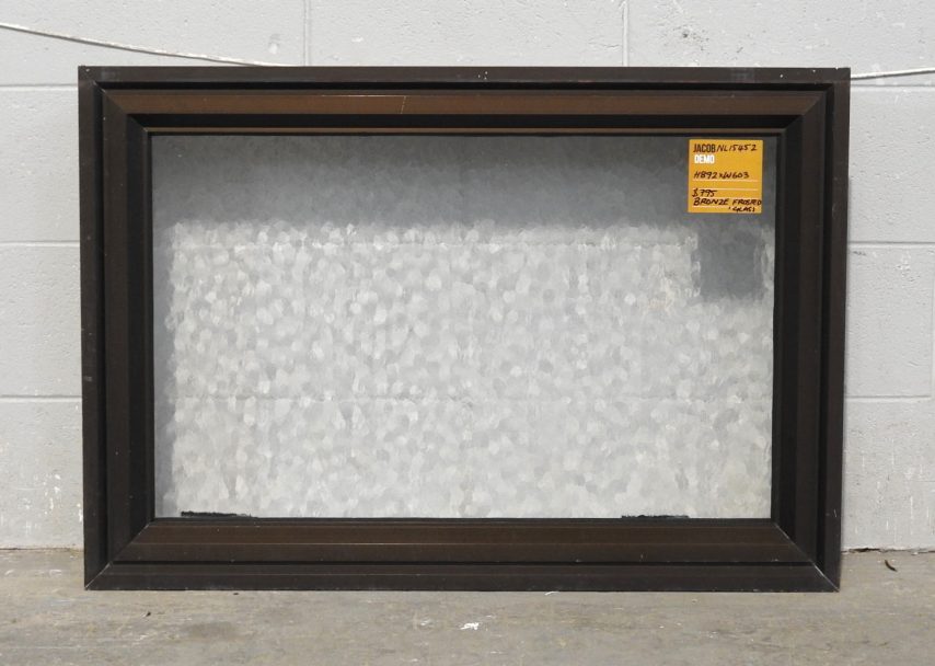 Dark Bronze Aluminium Single Awning Window