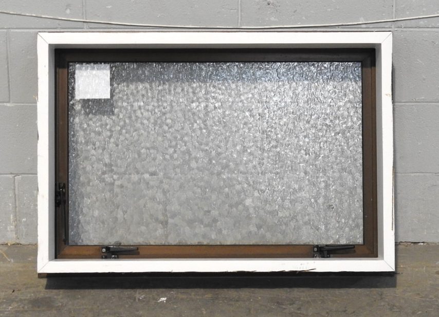 Dark Bronze Aluminium Single Awning Window