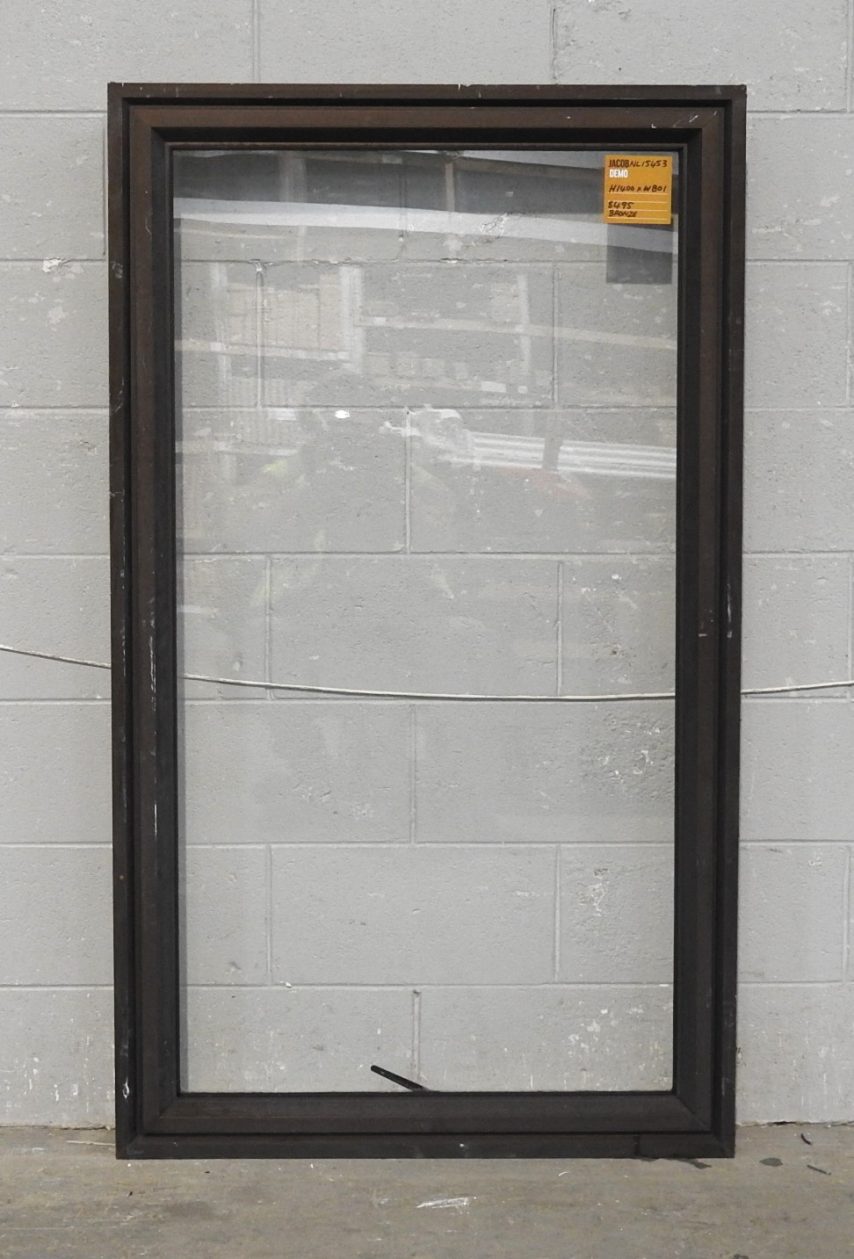 Dark Bronze Aluminium Single Awning Window