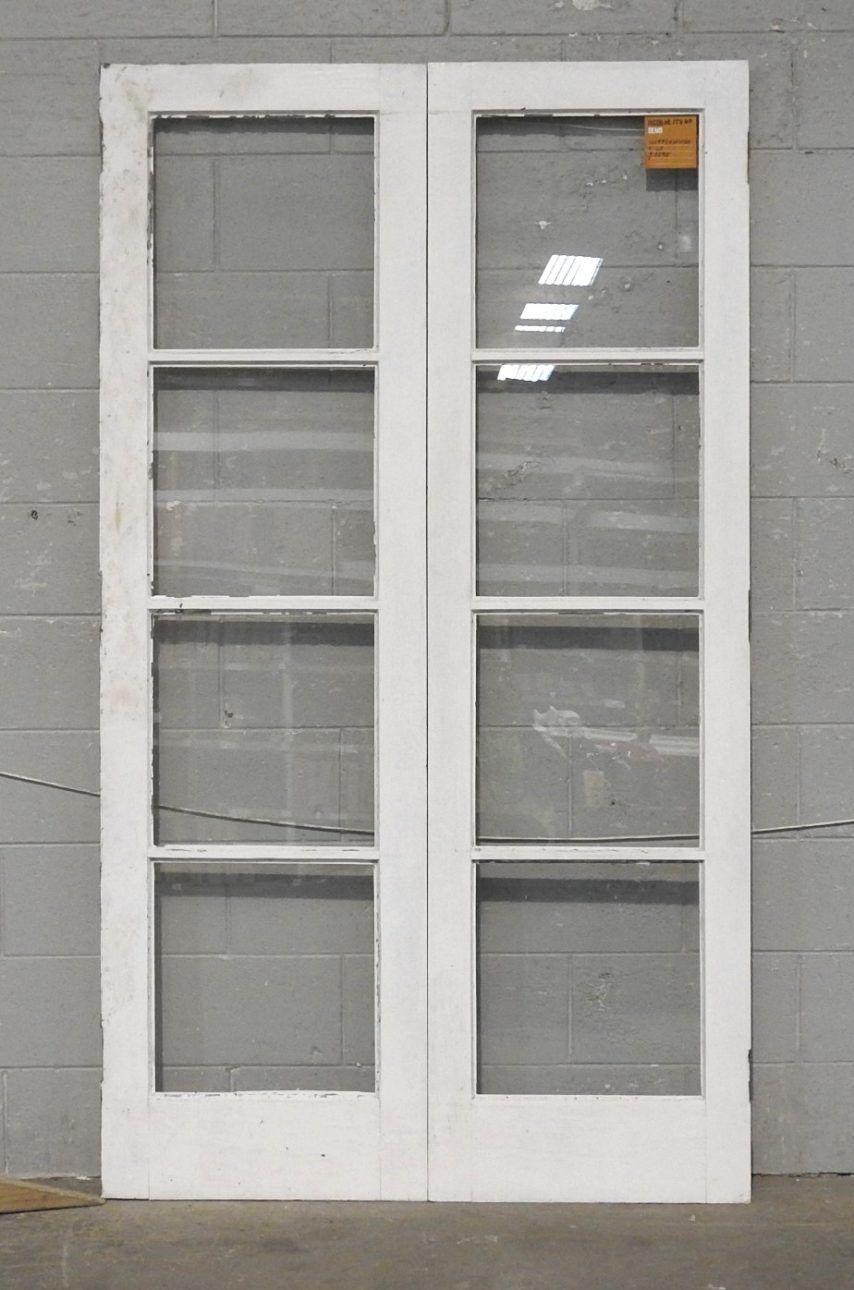 Wooden French 4-Light Doors - Unhung