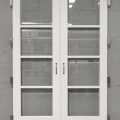 Wooden Internal French 4-Light Doors with Bevelled Edge Glass