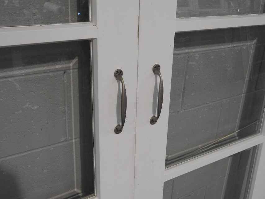 Wooden Internal French 4-Light Doors with Bevelled Edge Glass