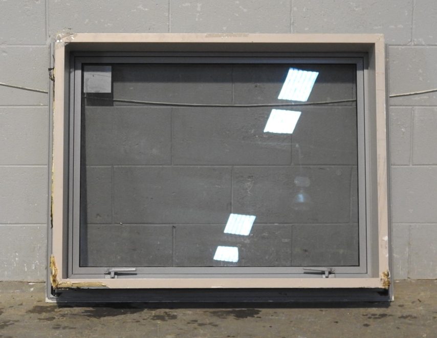 Silver Pearl Aluminium Single Awning Window