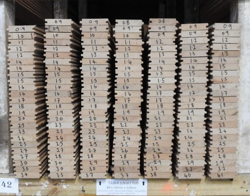 Tawa(C) Tongue & Groove Flooring - 328Lm = 25m2 Job Lot