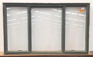 Karaka green aluminium awning window