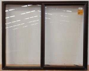 Bronze aluminium awning window