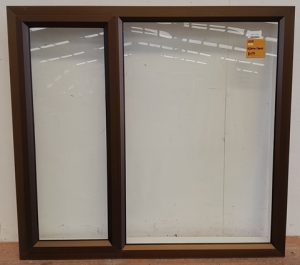 Bronze aluminium awning window