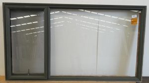 Karaka green aluminium awning window