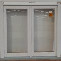 Wooden twin casement window