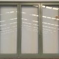 Mist Green Aluminium Bi-Fold with Decdicated Door