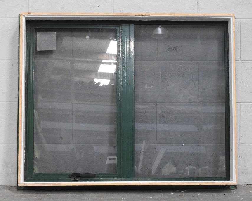Permanent Green Aluminium Single Awning Window