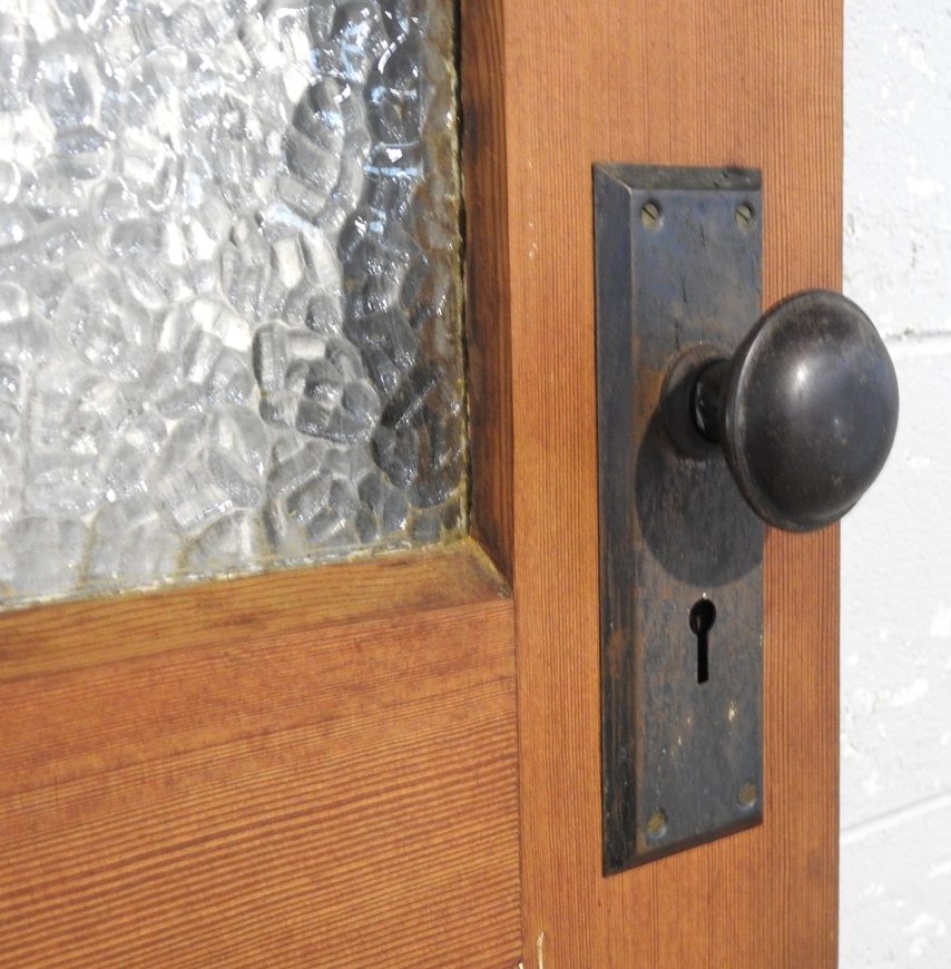 Wooden Bungalow 3-Panel External Door - Unhung