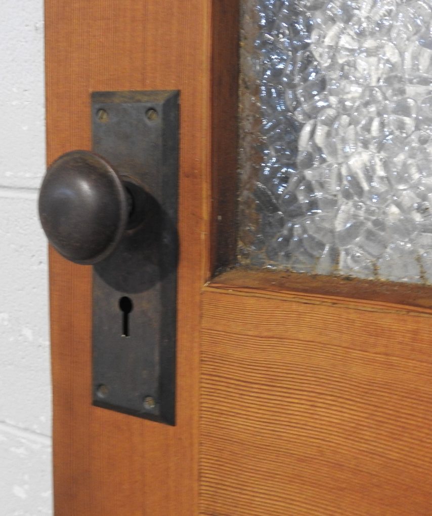 Wooden Bungalow 3-Panel External Door - Unhung