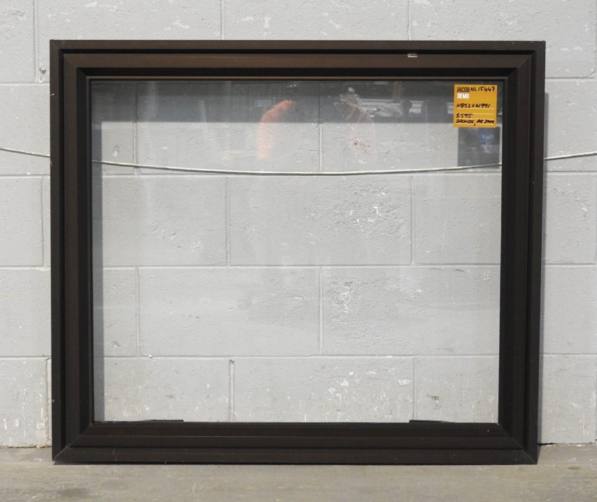 Dark Bronze Aluminium Single Awning Window