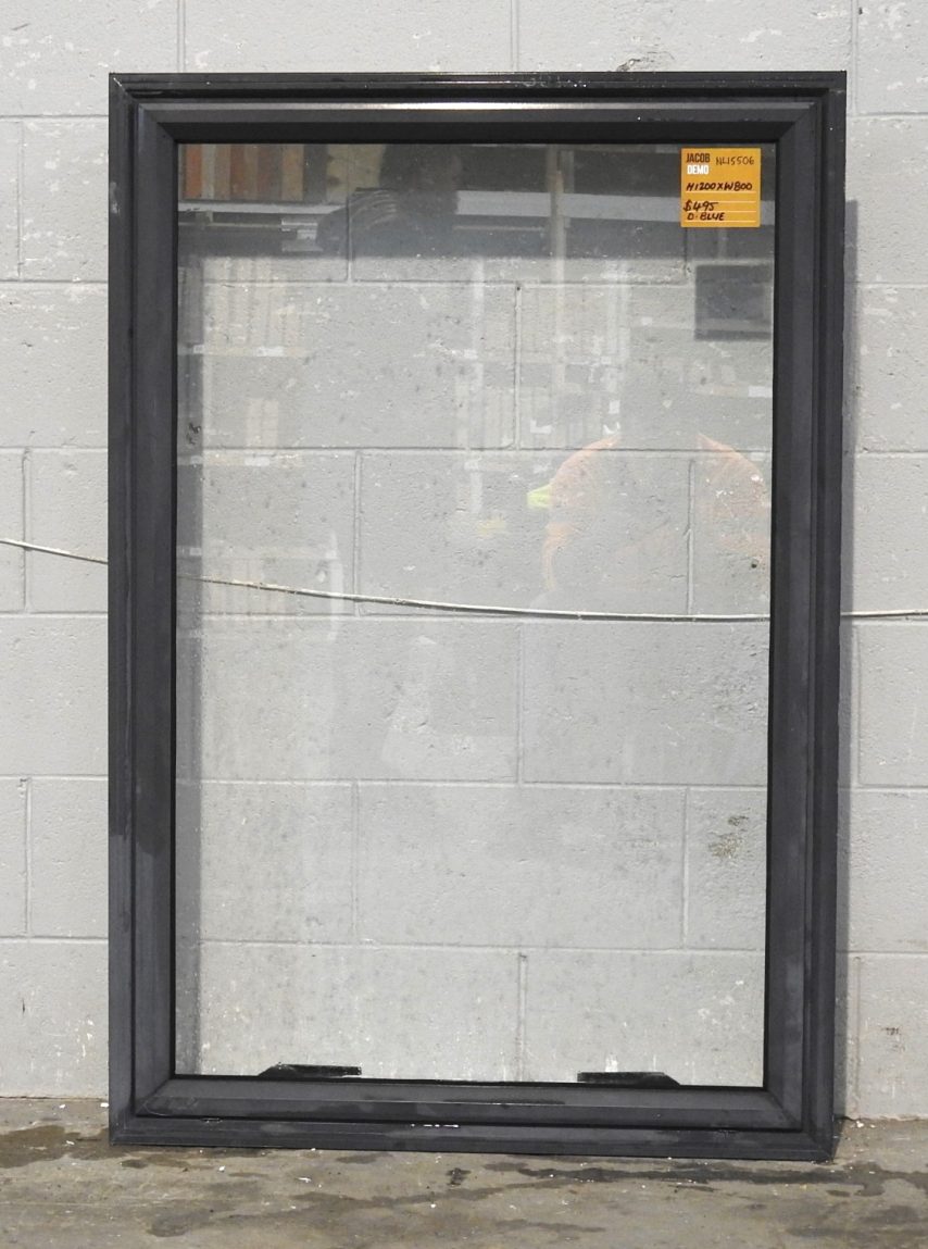 Denim Blue Aluminium Single Awning Window