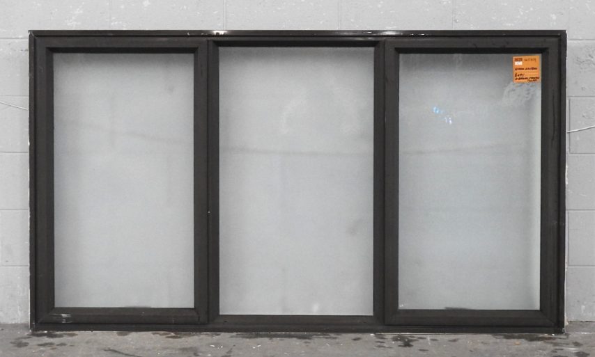 Dark Brown Aluminium Double Awning Window