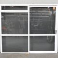 White Aluminium Sliding Door - Opens Right To Left