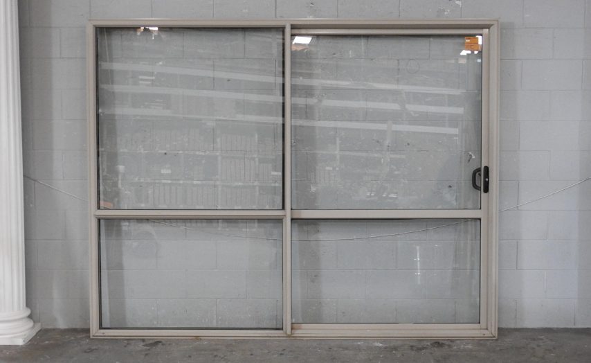 Dusty Trail Aluminium Sliding Door - Opens Right To Left