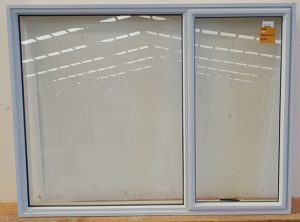 Light bluealuminium awning window