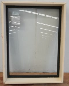 Karaka green aluminium fixed window