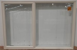 Off white aluminium awning window