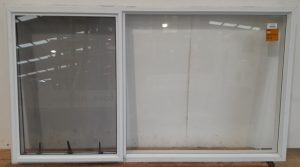 White aluminium awning window