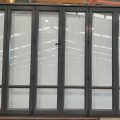 Ironsand 6 pane French/ aluminium bi-fold doors