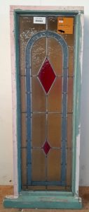 Beautiful leadlight window with Wooden frame