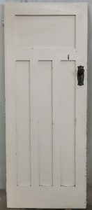 Wooden bungalow door