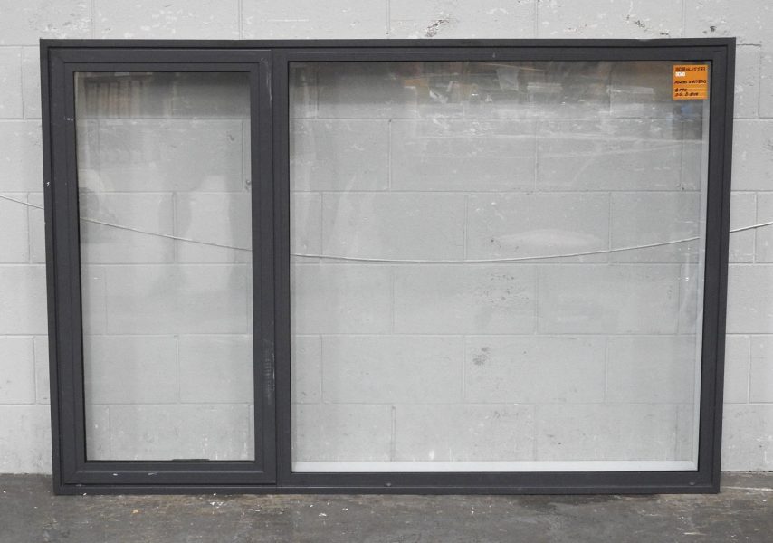 Denim Blue Aluminium Awning Window - Double Glazed