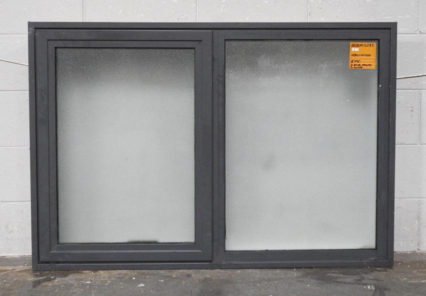 Denim Blue Aluminium Awning Window - Double Glazed