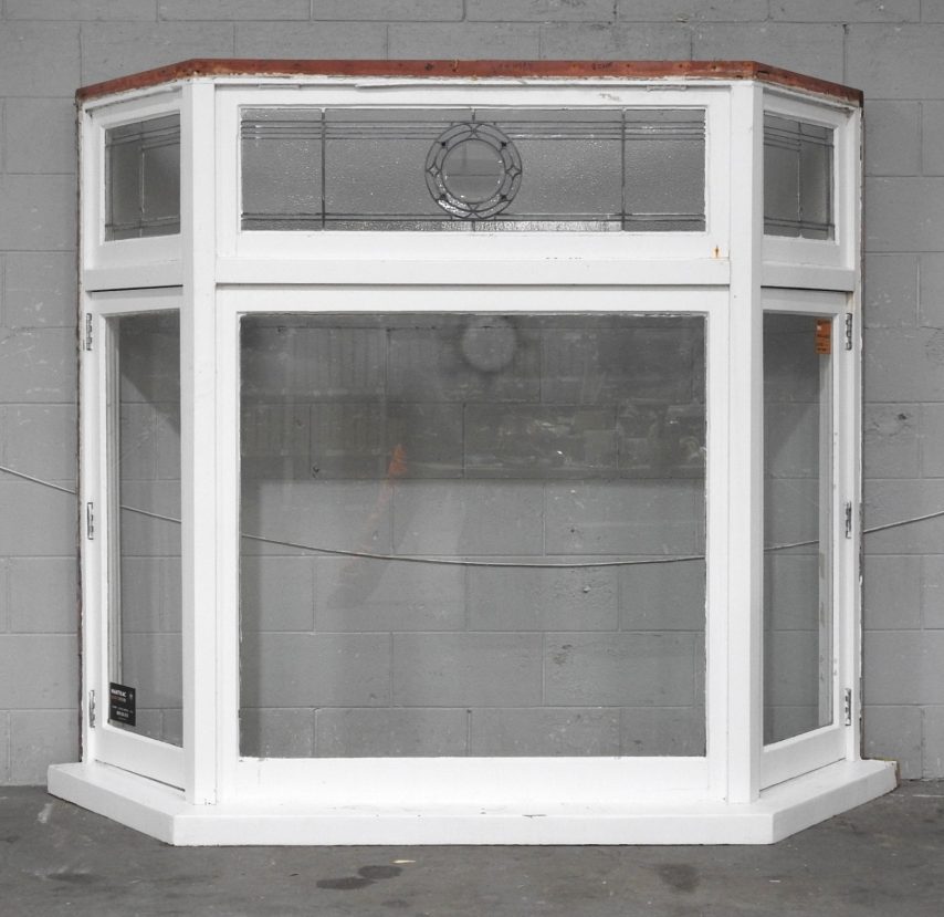 Bungalow Wooden Casement Bay Window With Toplight