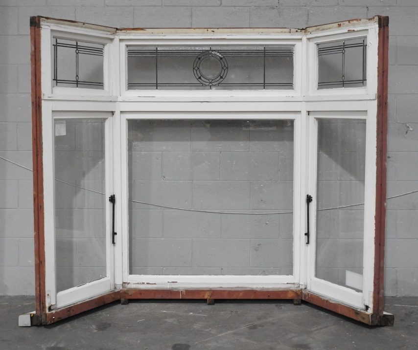 Bungalow Wooden Casement Bay Window With Toplight