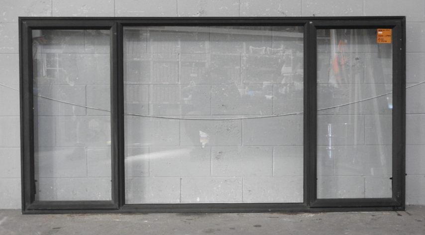 Karaka Green Aluminium Double Awning Window