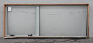 Mist Green Aluminium Single Awning Landscape Window