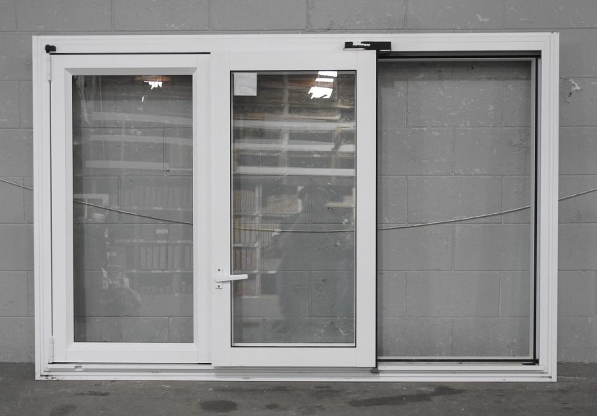 White Aluminium Bi-Fold Window