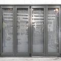 Karaka Green Aluminium Bi-Fold Door
