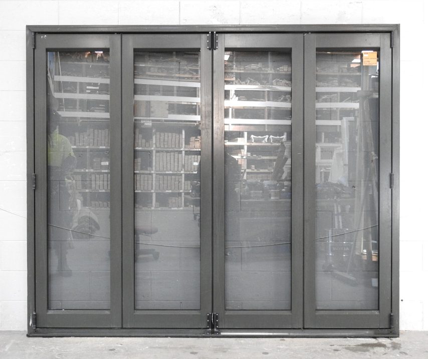 Karaka Green Aluminium Bi-Fold Door