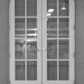Tall Colonial Style Wooden Internal French Doors - Hung