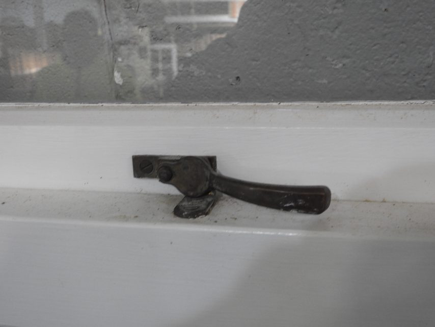 Tall Wooden Double Awning Window