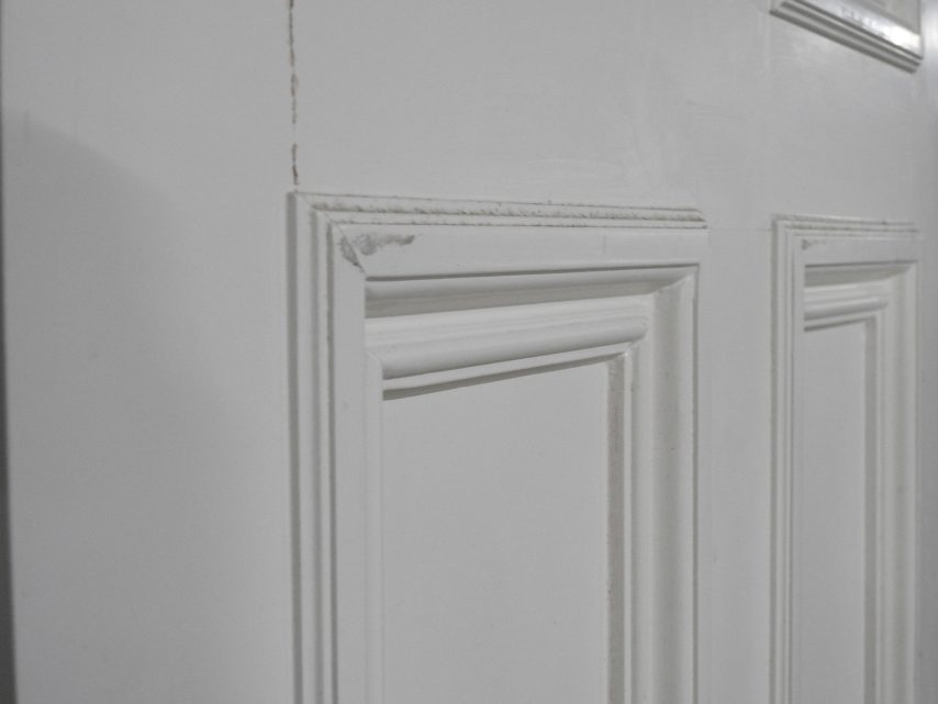 Villa Style Wooden Interior 6-Panel Door - Unhung