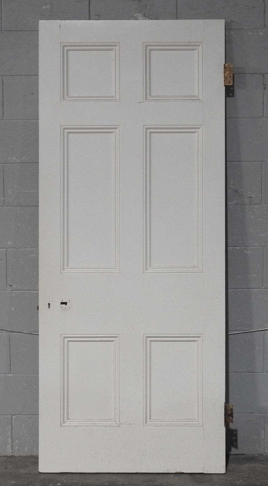 Villa Style Wooden Interior 6-Panel Door - Unhung
