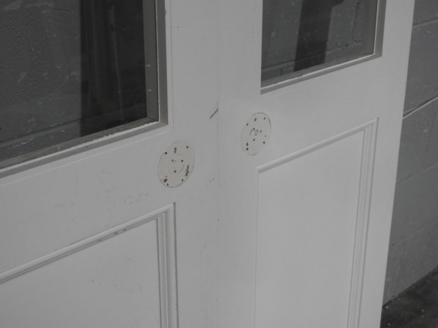 Bungalow Style Wooden Interior French Doors - Unhung