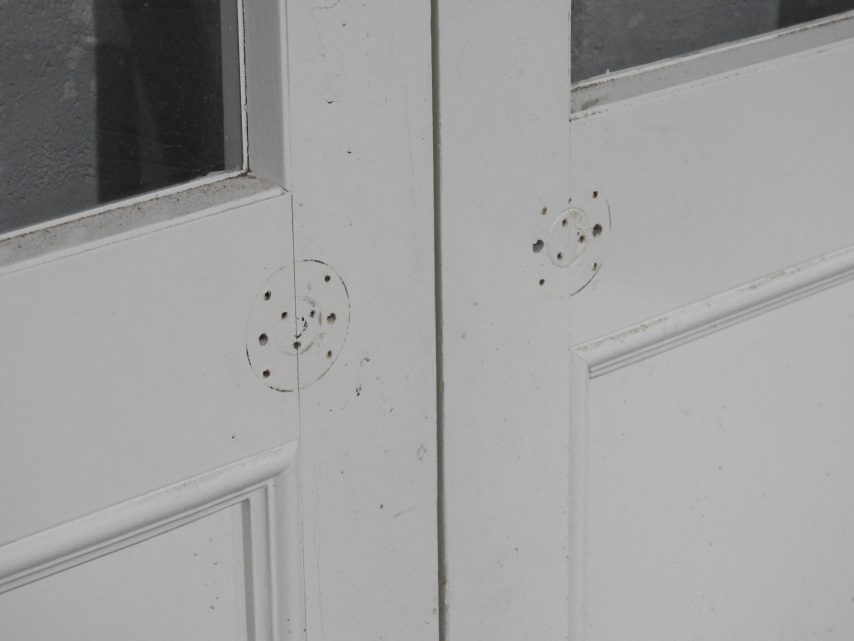Bungalow Style Wooden Interior French Doors - Unhung