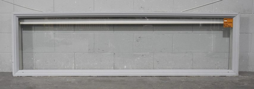 Silver Pearl Aluminium Fixed Pane Toplight Window