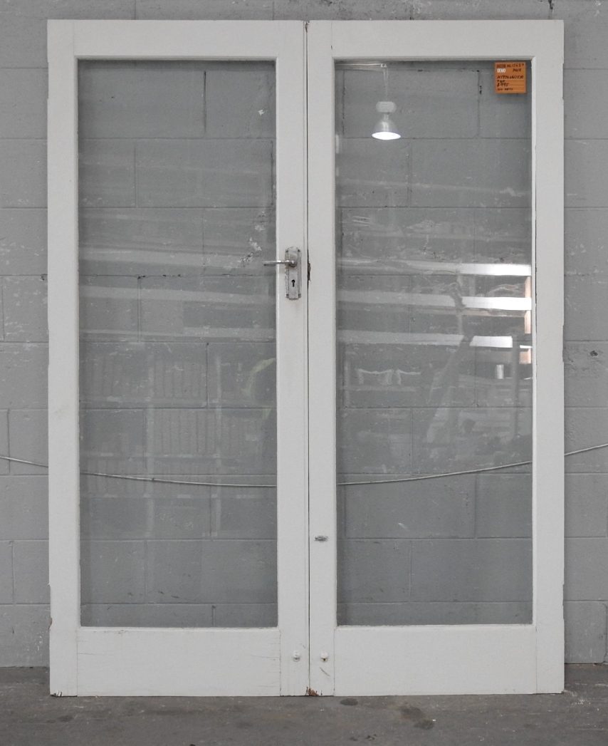 Wooden French Doors - Unhung