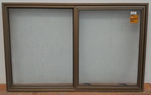Bronze aluminium awning window