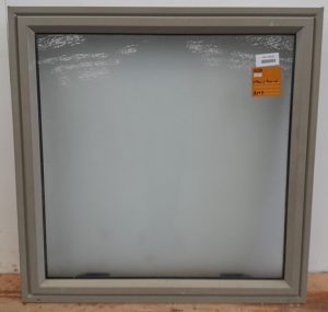 Mint green aluminium awning window